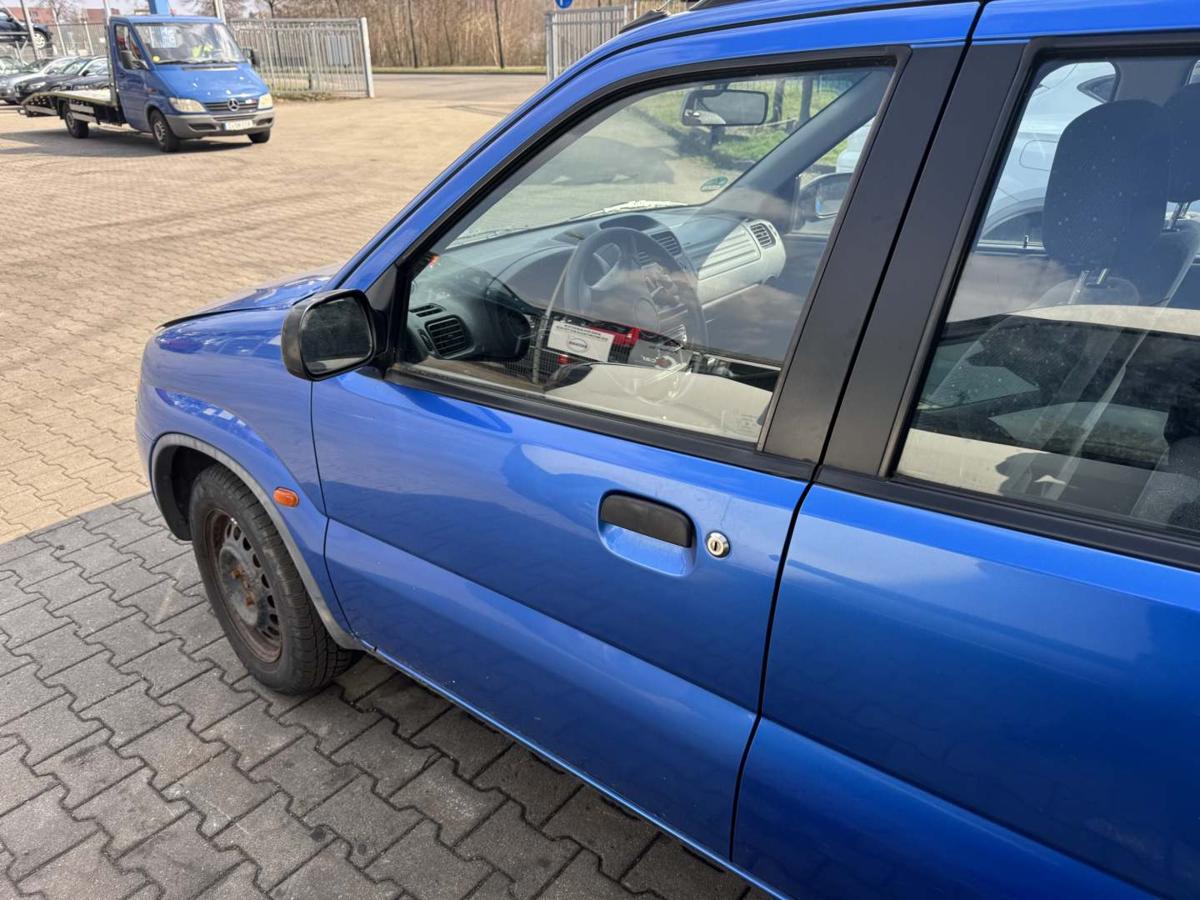 Suzuki Ignis FH original T&uuml;r vorn links Z2J Cyprus Blue 5-T&uuml;rer Rohbau Bj.2003